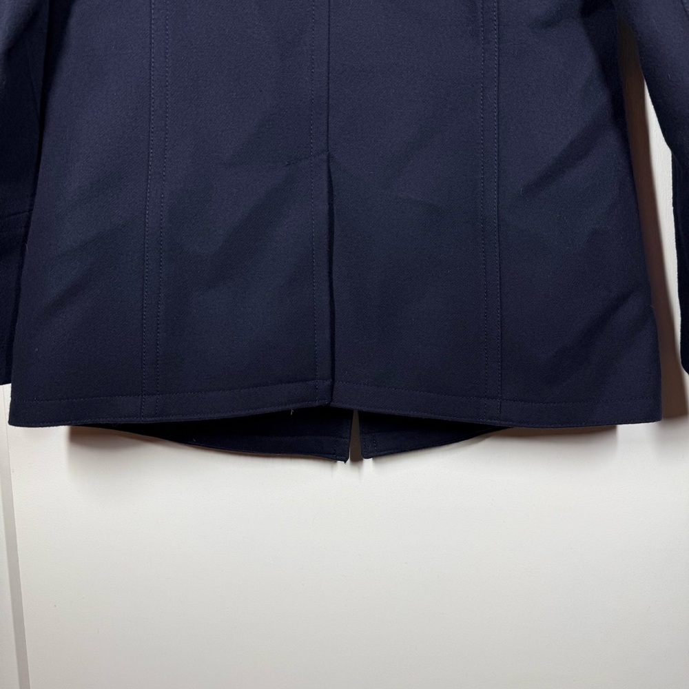J. Crew Wool Cashmere by Nello Gori Navy Peacoat - Picture 11 of 14